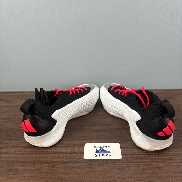 ADIDAS AE 1 LOW BEST OF ADI 2.0 White Black Red JQ6140 Basketball Men’s Sz 11 - Picture 5 of 8